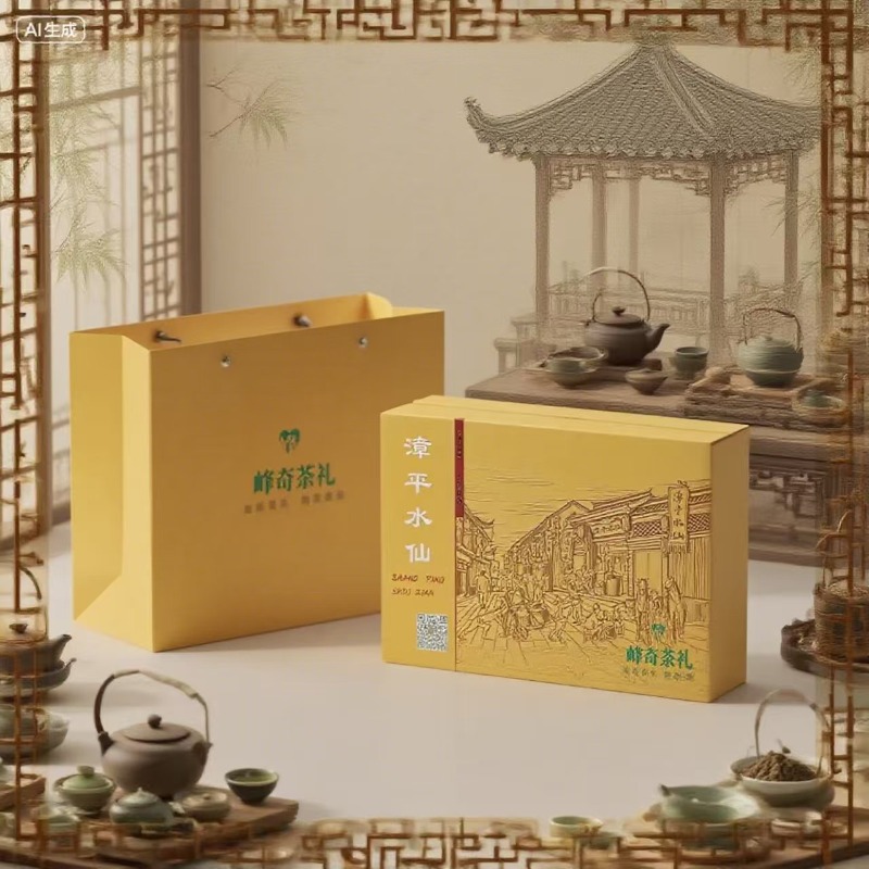 私人定制漳平水仙茶（20个礼盒起）